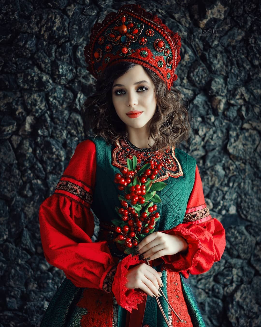 Nude girl Women in Slavic costumes in Yichun